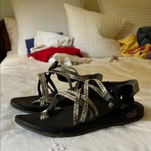 Chaco Women's Sandals in Black and Cream